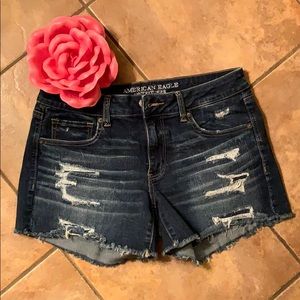 Super soft jean shorts